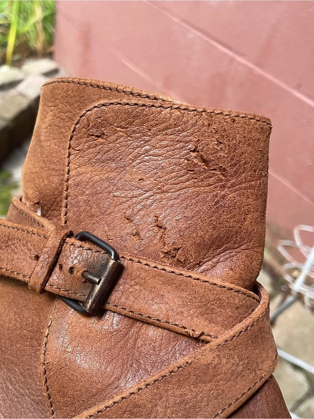 Tod’s Brown Leather Men’s Casual Boots Size 9.5